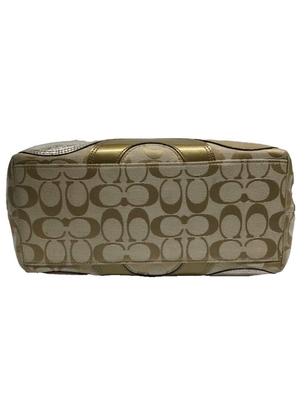 Coach Carly Tote F16180 Patchwork Embossed Metallic with Signature Tag - Picture 7 of 16